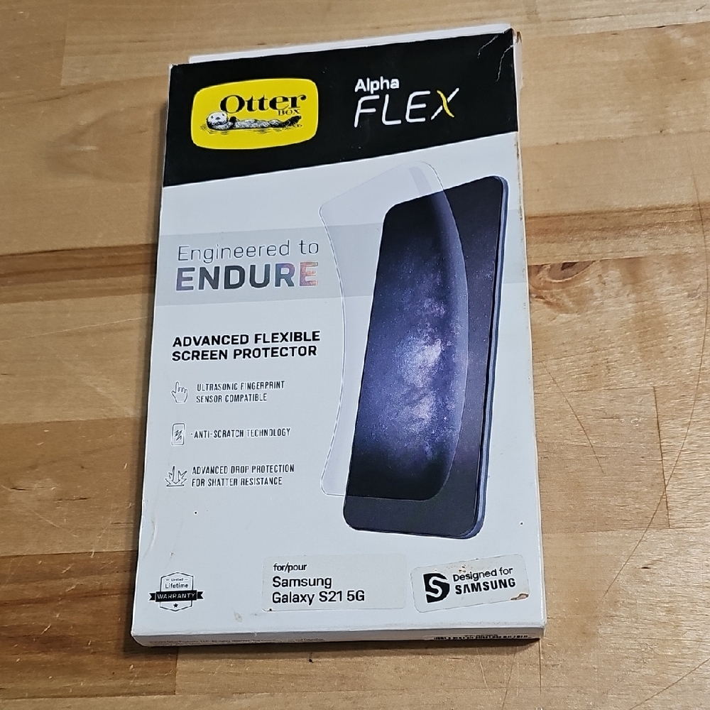 3 for $10 🛡️ OtterBox Alpha Flex Samsung Galaxy S21 5G Screen Protector